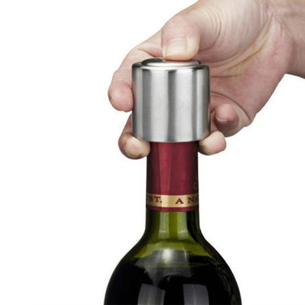 Stainless Steel Vacuum Wine Sealer