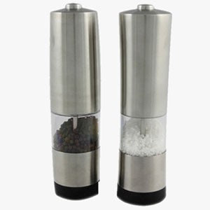 Brushed Stainless Steel Electric Grinder